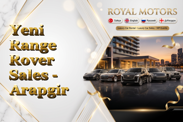 Yeni Range Rover Sales - Arapgir