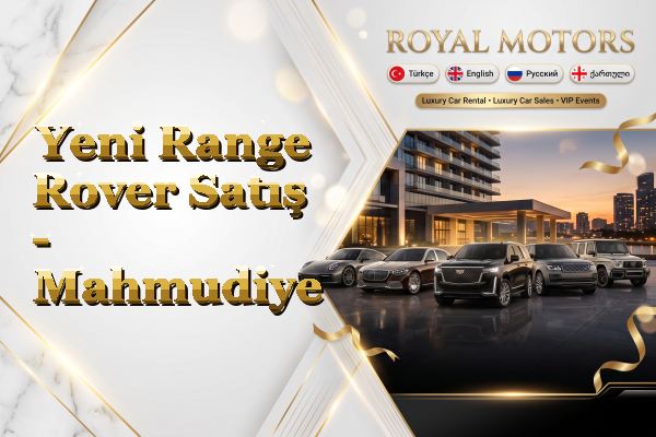 Yeni Range Rover Satış - Mahmudiye