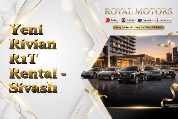 Yeni Rivian R1T Rental - Sivaslı