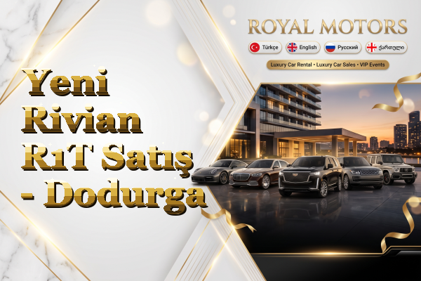 Yeni Rivian R1T Satış - Dodurga