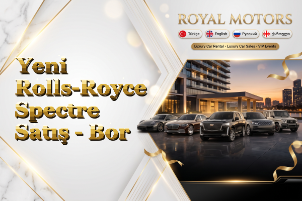 Yeni Rolls-Royce Spectre Satış - Bor