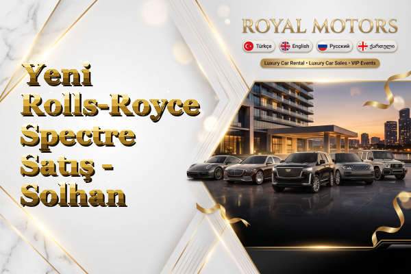 Yeni Rolls-Royce Spectre Satış - Solhan