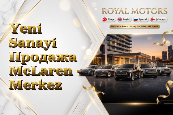 Yeni Sanayi Продажа McLaren - Merkez