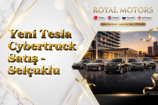 Yeni Tesla Cybertruck Satış - Selçuklu