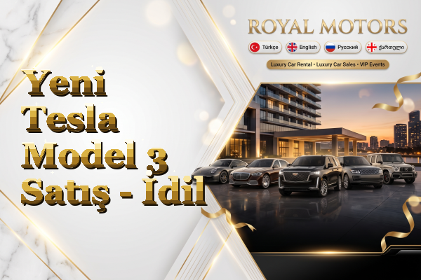 Yeni Tesla Model 3 Satış - İdil