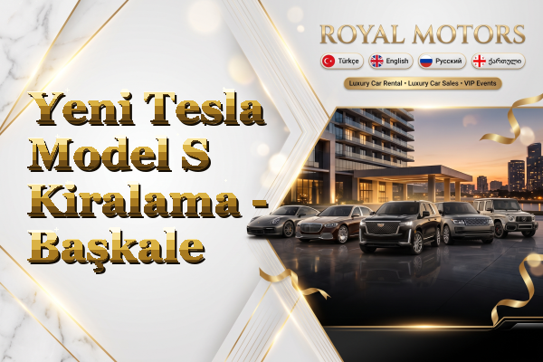 Yeni Tesla Model S Kiralama - Başkale