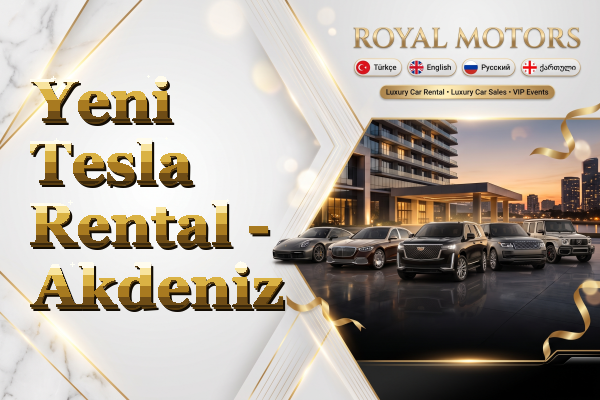 Yeni Tesla Rental - Akdeniz