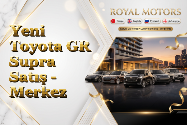 Yeni Toyota GR Supra Satış - Merkez