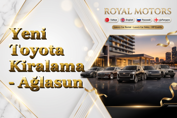 Yeni Toyota Kiralama - Ağlasun