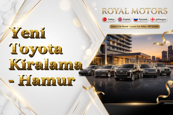 Yeni Toyota Kiralama - Hamur