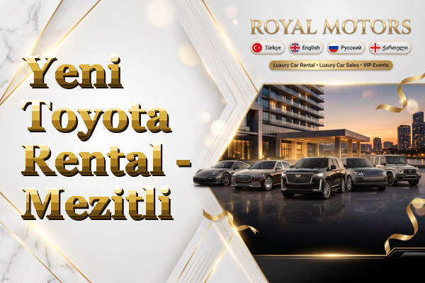 Yeni Toyota Rental - Mezitli
