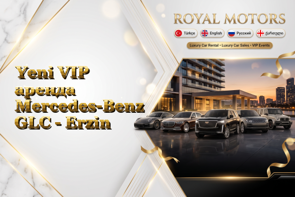 Yeni VIP аренда Mercedes-Benz GLC - Erzin