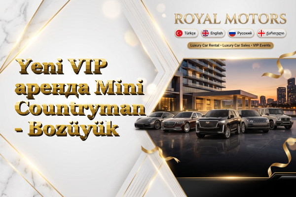 Yeni VIP аренда Mini Countryman - Bozüyük