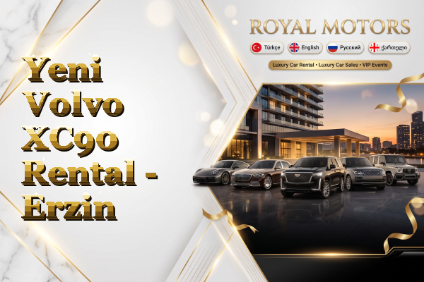 Yeni Volvo XC90 Rental - Erzin