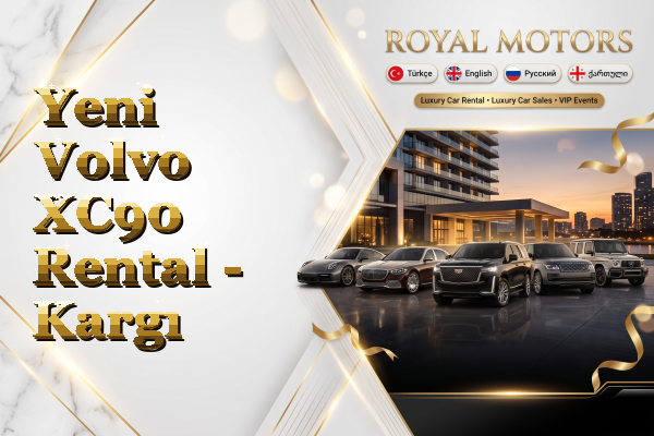 Yeni Volvo XC90 Rental - Kargı