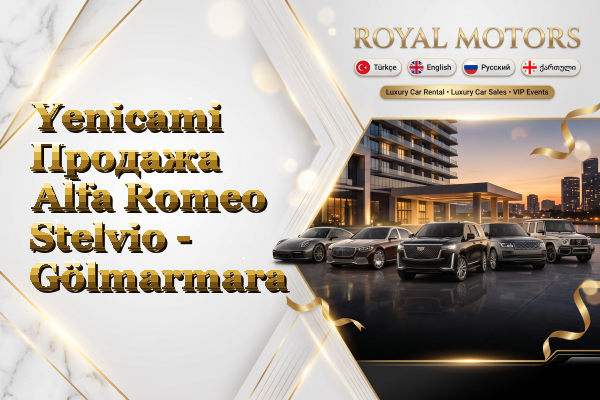 Yenicami Продажа Alfa Romeo Stelvio - Gölmarmara