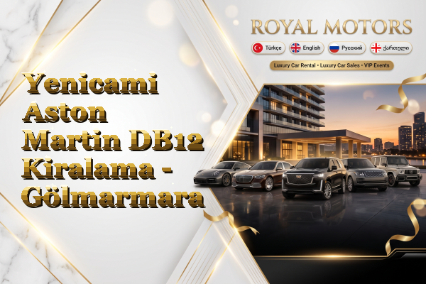 Yenicami Aston Martin DB12 Kiralama - Gölmarmara