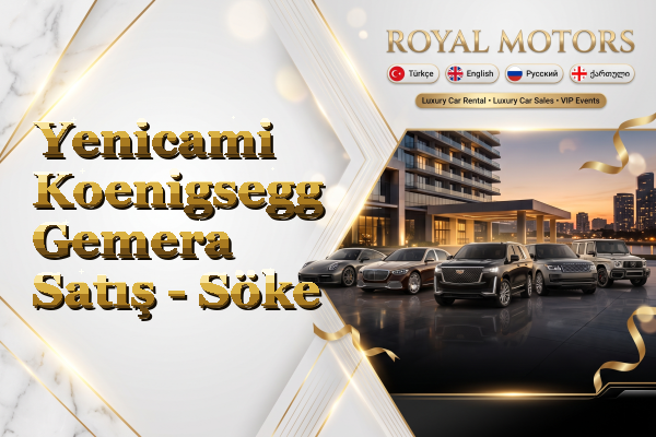 Yenicami Koenigsegg Gemera Satış - Söke
