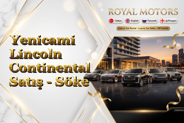 Yenicami Lincoln Continental Satış - Söke
