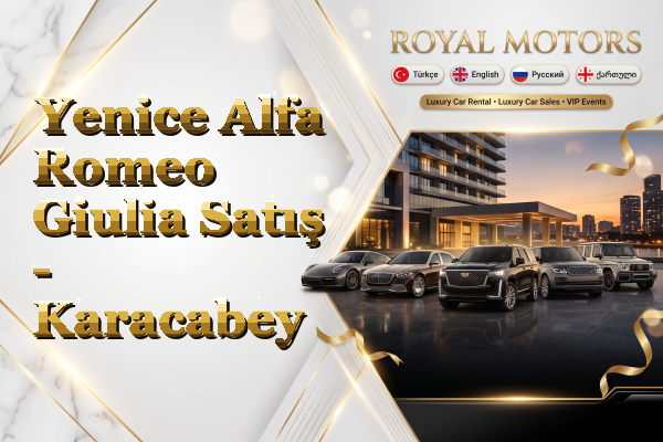 Yenice Alfa Romeo Giulia Satış - Karacabey
