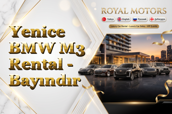 Yenice BMW M3 Rental - Bayındır