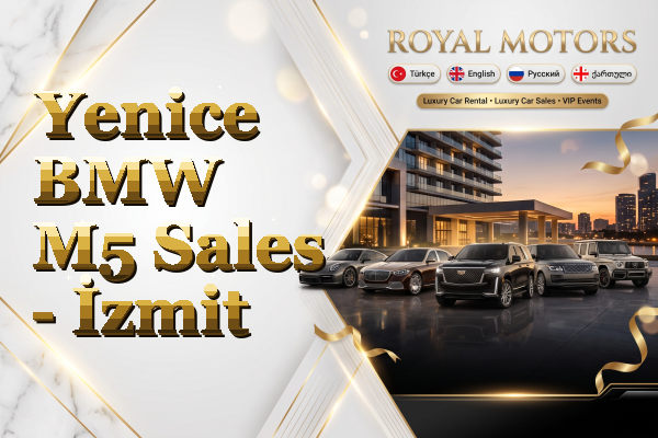 Yenice BMW M5 Sales - İzmit