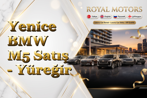 Yenice BMW M5 Satış - Yüreğir