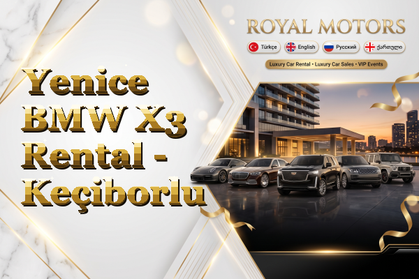 Yenice BMW X3 Rental - Keçiborlu
