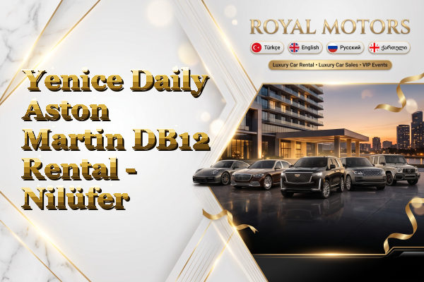Yenice Daily Aston Martin DB12 Rental - Nilüfer