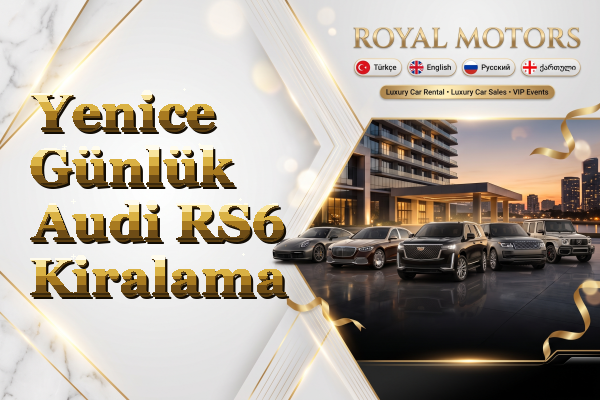 Yenice Günlük Audi RS6 Kiralama