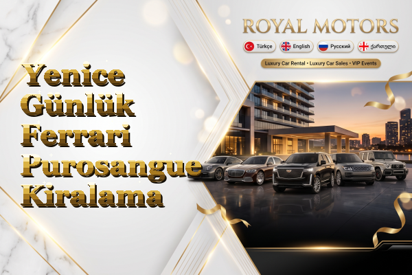 Yenice Günlük Ferrari Purosangue Kiralama