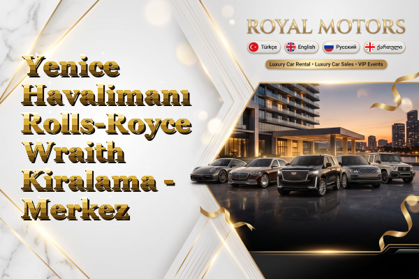 Yenice Havalimanı Rolls-Royce Wraith Kiralama - Merkez
