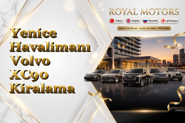 Yenice Havalimanı Volvo XC90 Kiralama