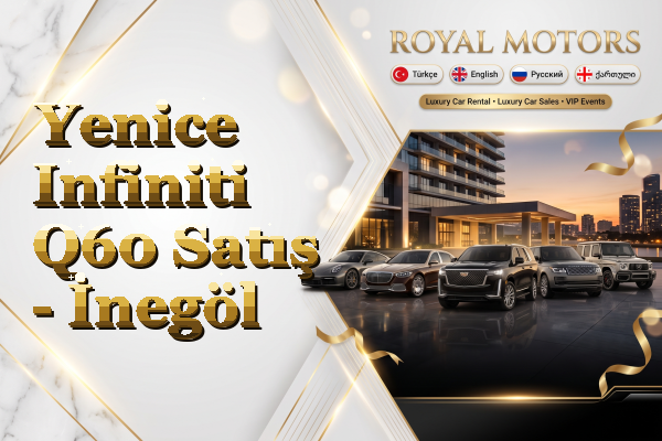 Yenice Infiniti Q60 Satış - İnegöl
