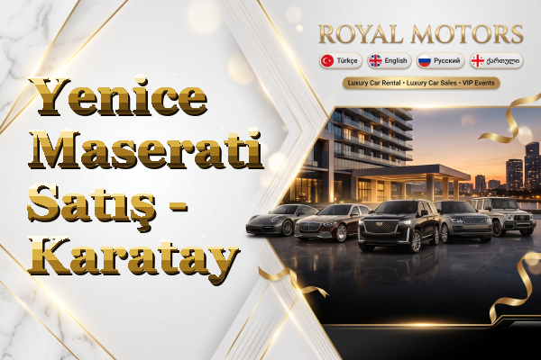 Yenice Maserati Satış - Karatay