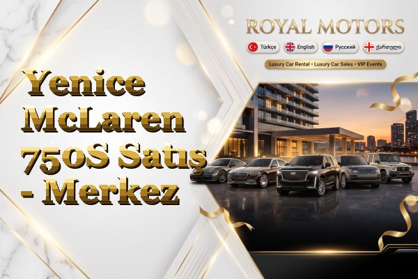 Yenice McLaren 750S Satış - Merkez