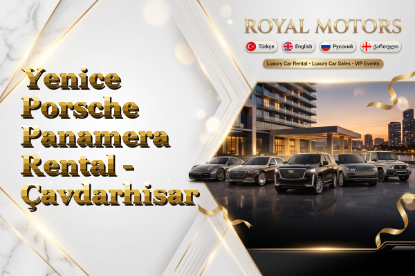 Yenice Porsche Panamera Rental - Çavdarhisar