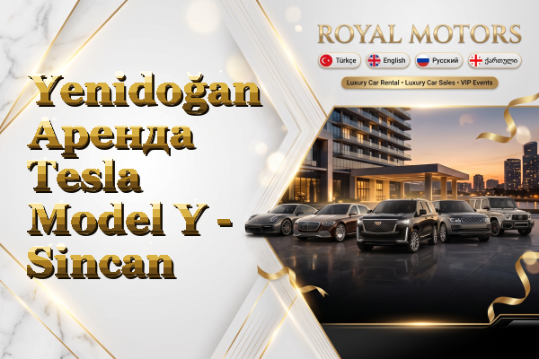 Yenidoğan Аренда Tesla Model Y - Sincan