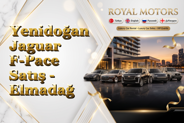 Yenidoğan Jaguar F-Pace Satış - Elmadağ