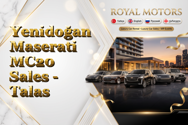 Yenidoğan Maserati MC20 Sales - Talas