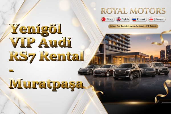 Yenigöl VIP Audi RS7 Rental - Muratpaşa