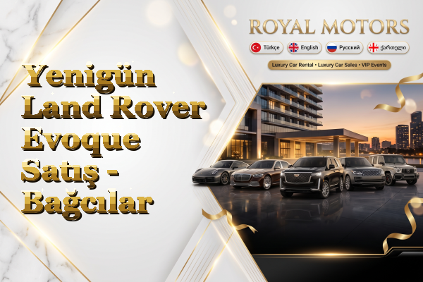 Yenigün Land Rover Evoque Satış - Bağcılar
