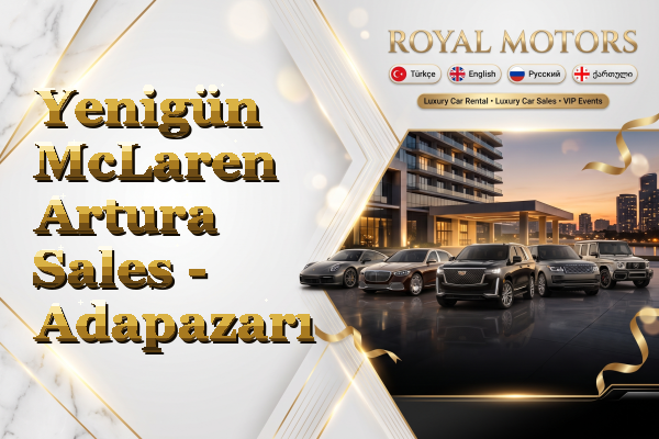 Yenigün McLaren Artura Sales - Adapazarı