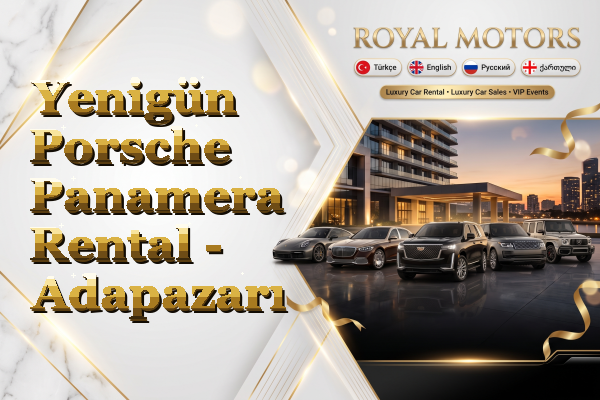 Yenigün Porsche Panamera Rental - Adapazarı