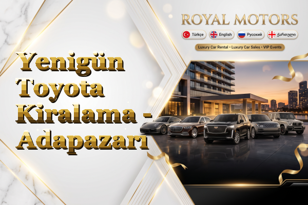Yenigün Toyota Kiralama - Adapazarı
