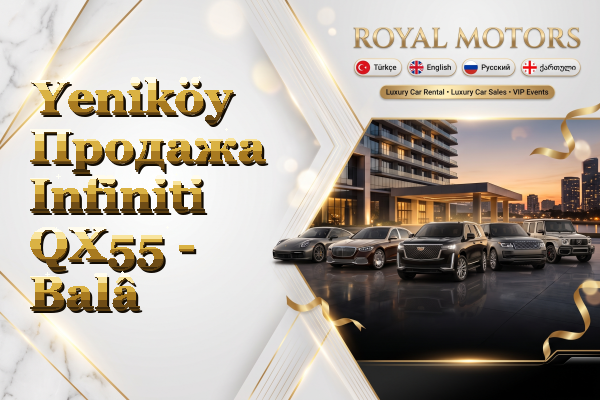 Yeniköy Продажа Infiniti QX55 - Balâ