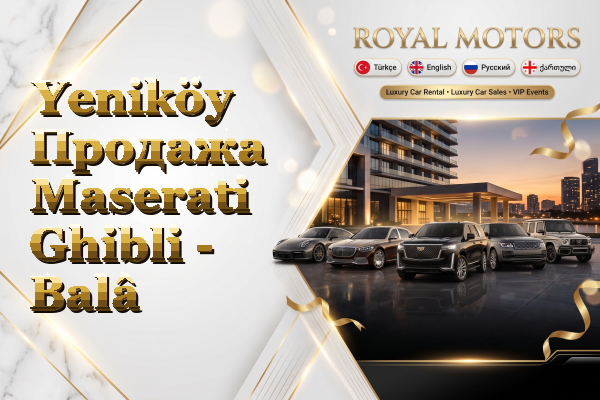 Yeniköy Продажа Maserati Ghibli - Balâ