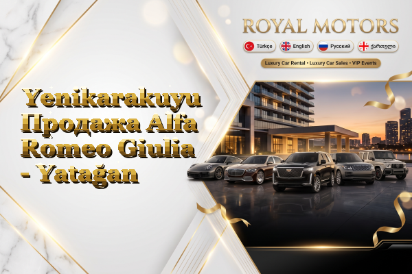 Yenikarakuyu Продажа Alfa Romeo Giulia - Yatağan