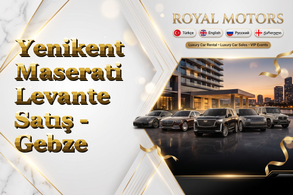 Yenikent Maserati Levante Satış - Gebze