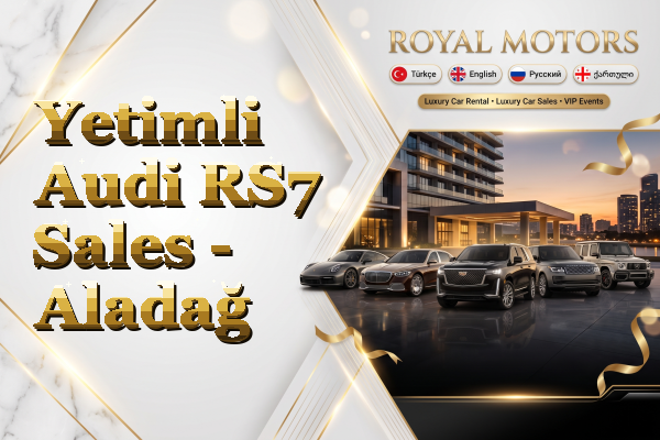 Yetimli Audi RS7 Sales - Aladağ